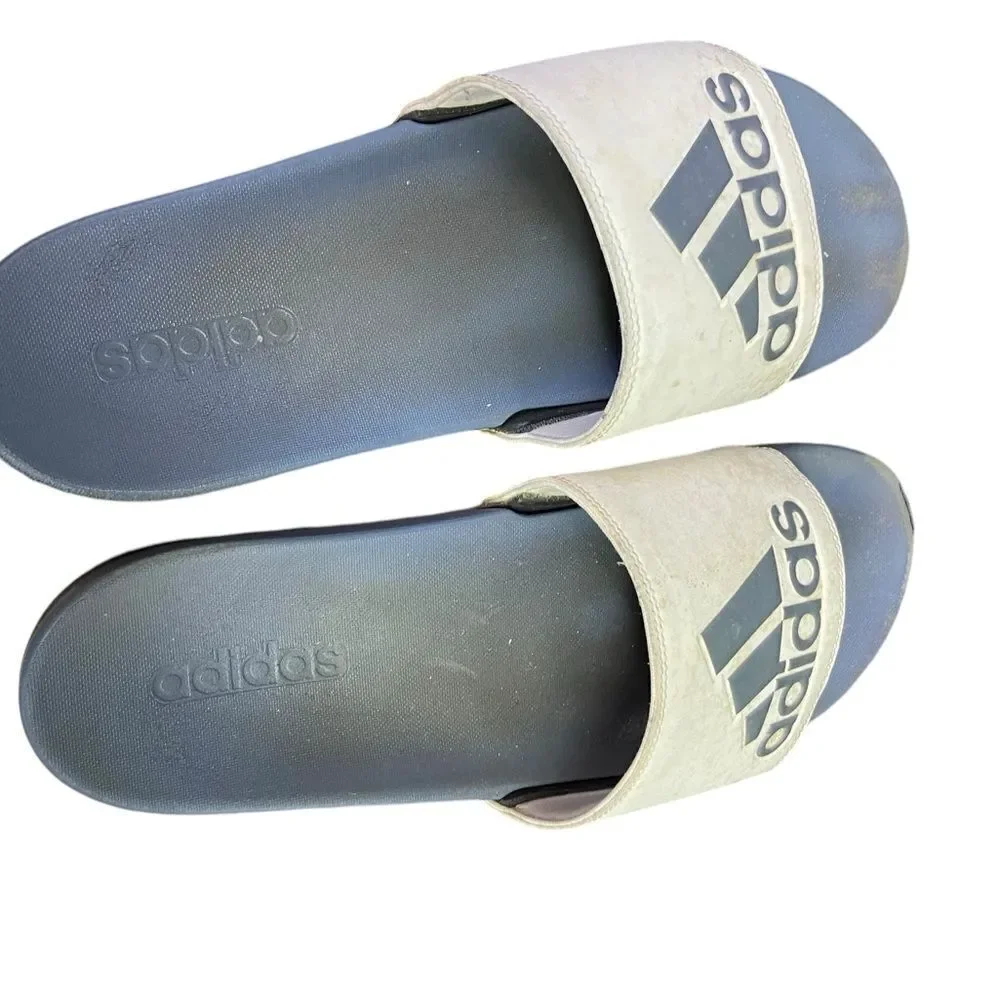 Adidas size 13 men’s slides great condition paid $36